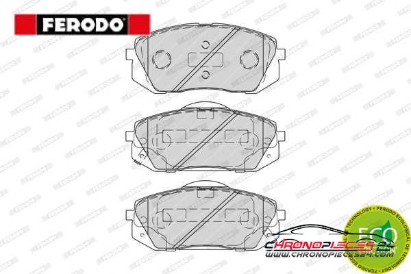 Achat de FERODO FDB4194 Kit de plaquettes de frein, frein à disque pas chères