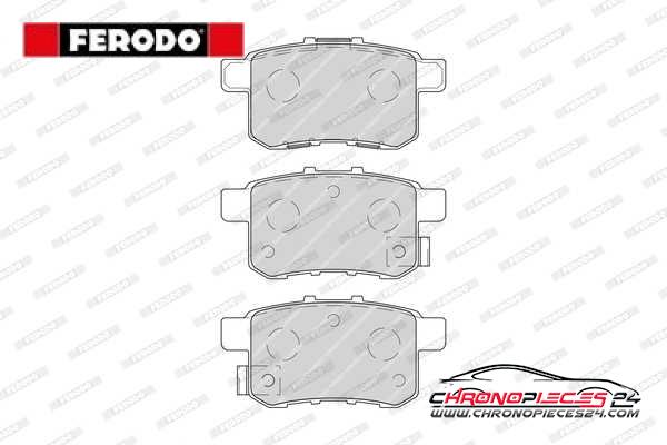 Achat de FERODO FDB4198 Kit de plaquettes de frein, frein à disque pas chères