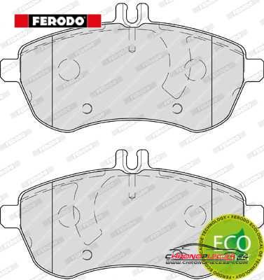 Achat de FERODO FDB4199 Kit de plaquettes de frein, frein à disque pas chères