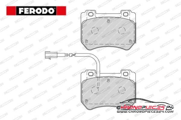 Achat de FERODO FDB4206 Kit de plaquettes de frein, frein à disque pas chères