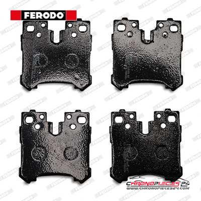 Achat de FERODO FDB4210 Kit de plaquettes de frein, frein à disque pas chères