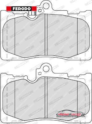 Achat de FERODO FDB4216 Kit de plaquettes de frein, frein à disque pas chères