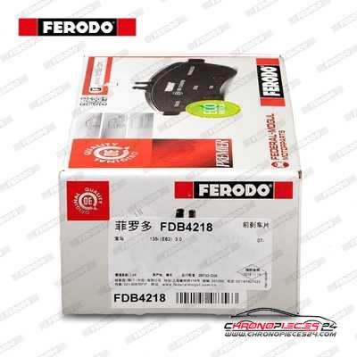 Achat de FERODO FDB4218 Kit de plaquettes de frein, frein à disque pas chères