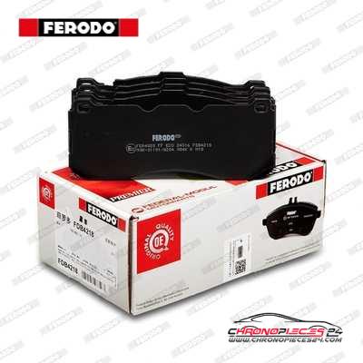 Achat de FERODO FDB4218 Kit de plaquettes de frein, frein à disque pas chères