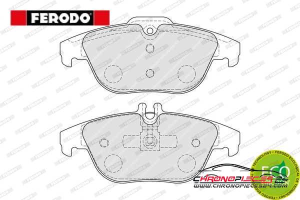 Achat de FERODO FDB4220 Kit de plaquettes de frein, frein à disque pas chères