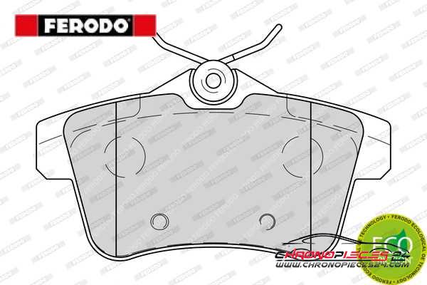 Achat de FERODO FDB4224 Kit de plaquettes de frein, frein à disque pas chères