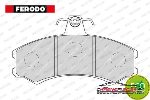 Achat de FERODO FDB4225 Kit de plaquettes de frein, frein à disque pas chères