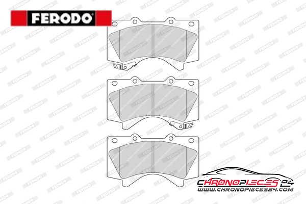 Achat de FERODO FDB4229 Kit de plaquettes de frein, frein à disque pas chères