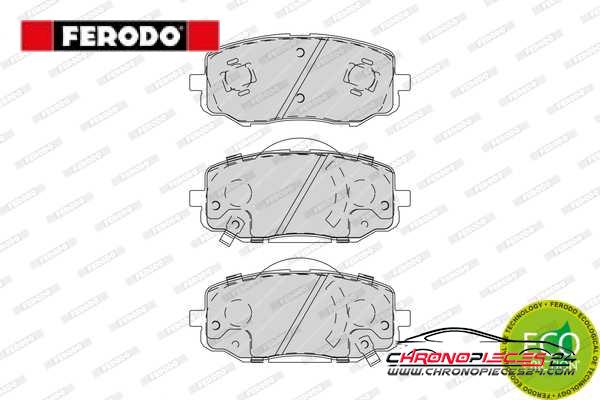 Achat de FERODO FDB4234 Kit de plaquettes de frein, frein à disque pas chères