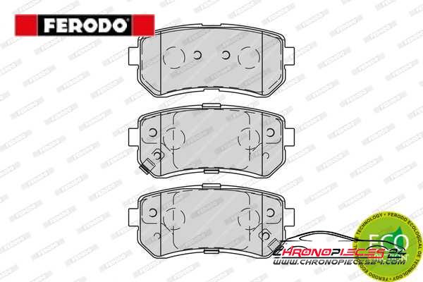 Achat de FERODO FDB4235 Kit de plaquettes de frein, frein à disque pas chères