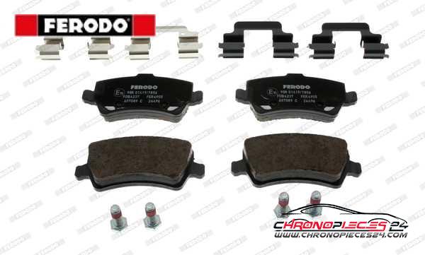 Achat de FERODO FDB4237 Kit de plaquettes de frein, frein à disque pas chères