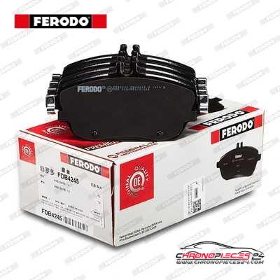 Achat de FERODO FDB4245 Kit de plaquettes de frein, frein à disque pas chères