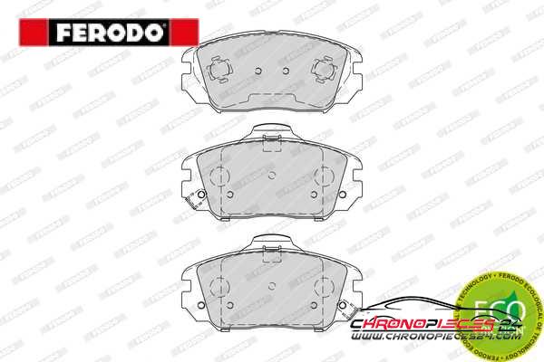 Achat de FERODO FDB4246 Kit de plaquettes de frein, frein à disque pas chères