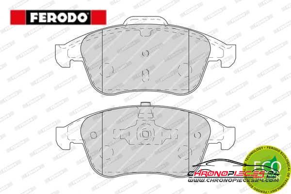 Achat de FERODO FDB4249 Kit de plaquettes de frein, frein à disque pas chères