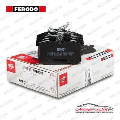 Achat de FERODO FDB4260 Kit de plaquettes de frein, frein à disque pas chères