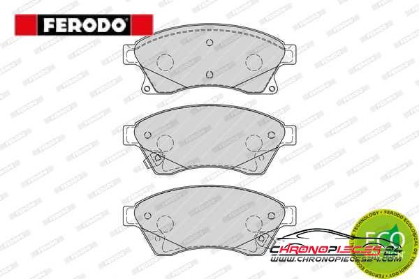 Achat de FERODO FDB4262 Kit de plaquettes de frein, frein à disque pas chères