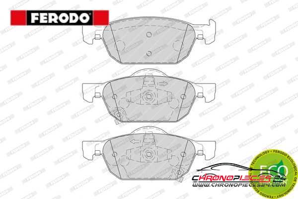 Achat de FERODO FDB4269 Kit de plaquettes de frein, frein à disque pas chères