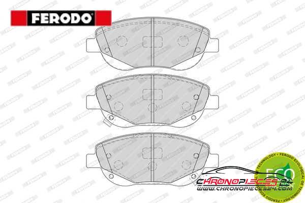 Achat de FERODO FDB4276 Kit de plaquettes de frein, frein à disque pas chères