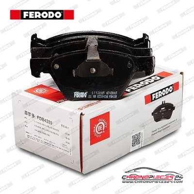 Achat de FERODO FDB4289 Kit de plaquettes de frein, frein à disque pas chères