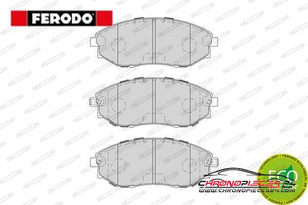 Achat de FERODO FDB4304 Kit de plaquettes de frein, frein à disque pas chères