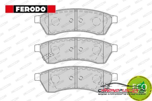 Achat de FERODO FDB4305 Kit de plaquettes de frein, frein à disque pas chères