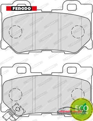 Achat de FERODO FDB4312 Kit de plaquettes de frein, frein à disque pas chères