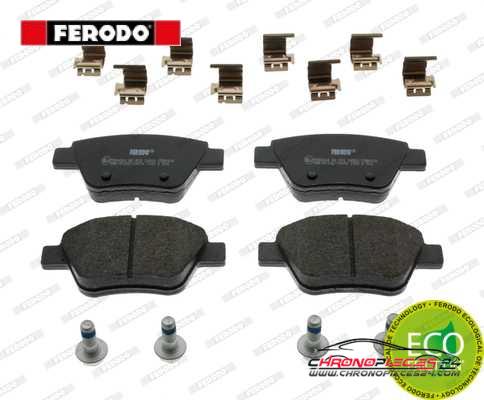 Achat de FERODO FDB4316 Kit de plaquettes de frein, frein à disque pas chères