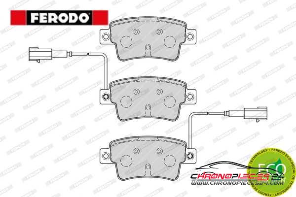 Achat de FERODO FDB4325 Kit de plaquettes de frein, frein à disque pas chères