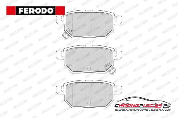 Achat de FERODO FDB4335 Kit de plaquettes de frein, frein à disque pas chères