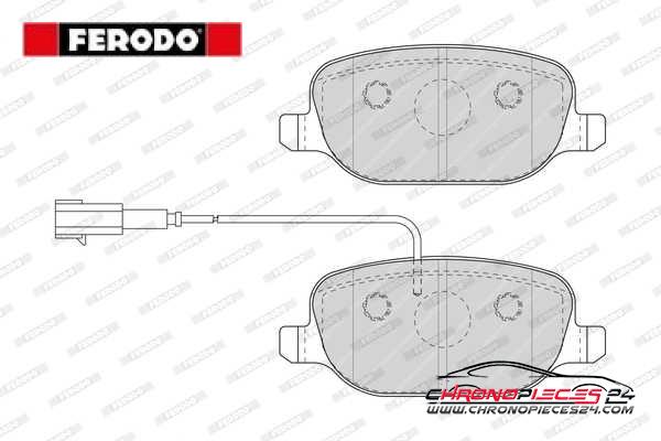 Achat de FERODO FDB4337 Kit de plaquettes de frein, frein à disque pas chères