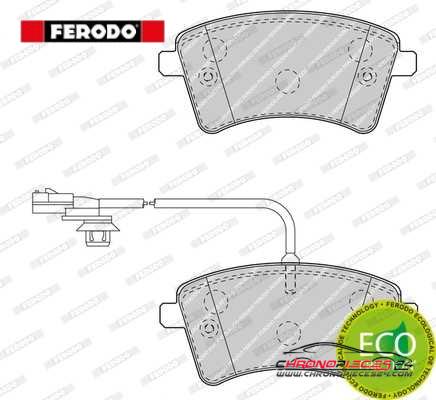 Achat de FERODO FDB4340 Kit de plaquettes de frein, frein à disque pas chères