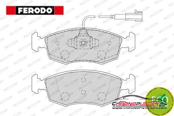 Achat de FERODO FDB4353 Kit de plaquettes de frein, frein à disque pas chères