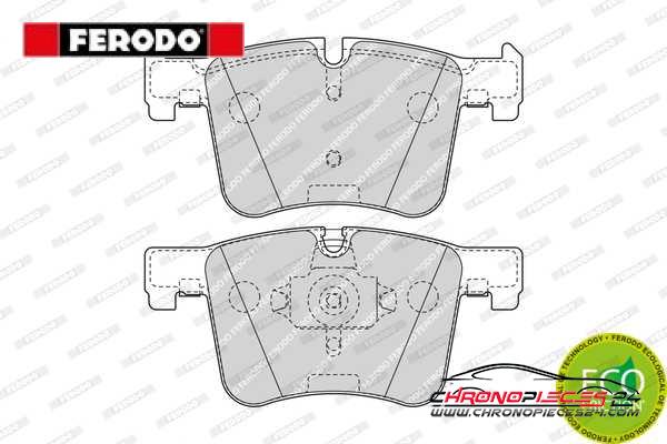 Achat de FERODO FDB4394 Kit de plaquettes de frein, frein à disque pas chères