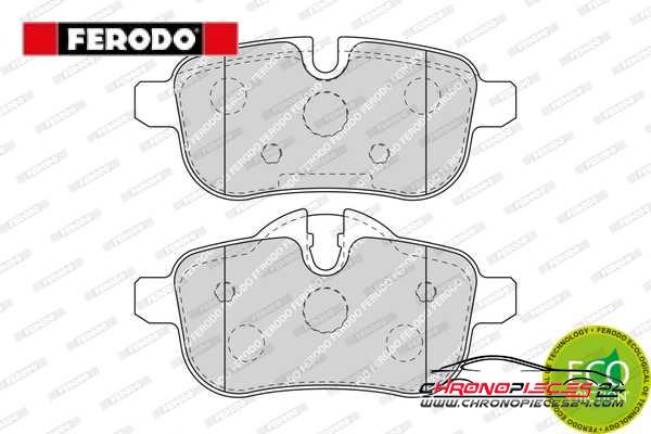 Achat de FERODO FDB4401 Kit de plaquettes de frein, frein à disque pas chères