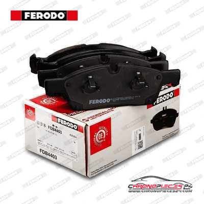 Achat de FERODO FDB4403 Kit de plaquettes de frein, frein à disque pas chères