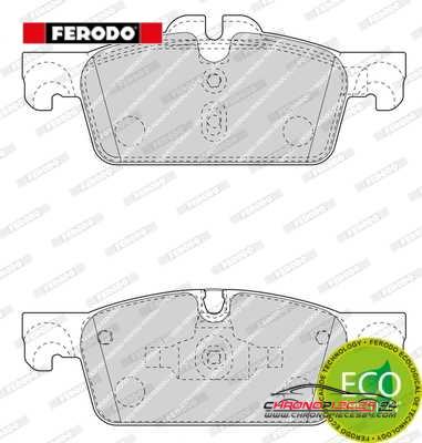 Achat de FERODO FDB4405 Kit de plaquettes de frein, frein à disque pas chères