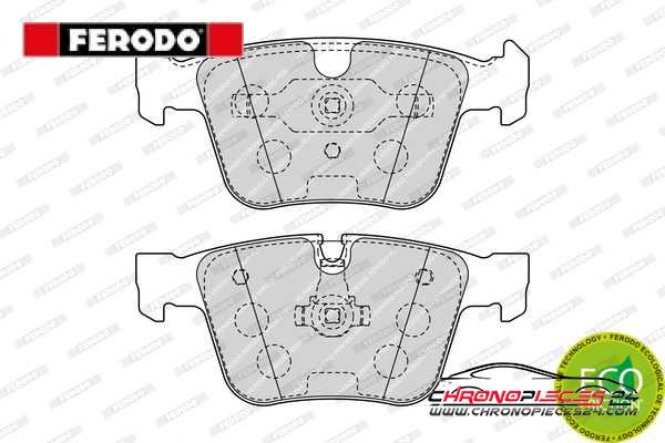 Achat de FERODO FDB4413 Kit de plaquettes de frein, frein à disque pas chères