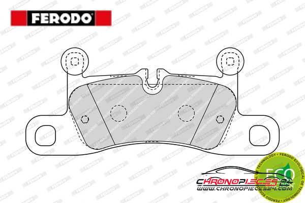 Achat de FERODO FDB4424 Kit de plaquettes de frein, frein à disque pas chères