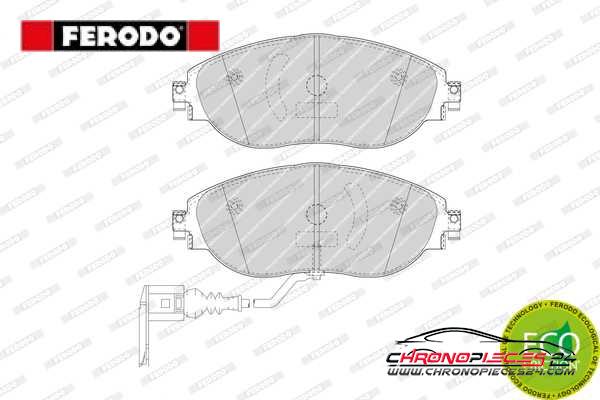 Achat de FERODO FDB4425 Kit de plaquettes de frein, frein à disque pas chères