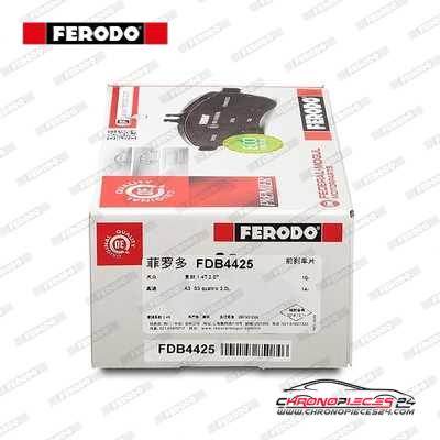 Achat de FERODO FDB4425 Kit de plaquettes de frein, frein à disque pas chères