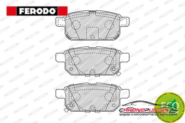 Achat de FERODO FDB4430 Kit de plaquettes de frein, frein à disque pas chères