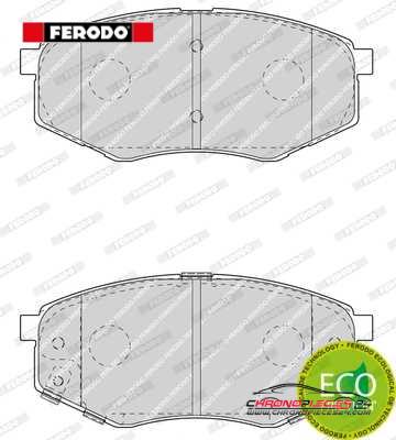 Achat de FERODO FDB4447 Kit de plaquettes de frein, frein à disque pas chères