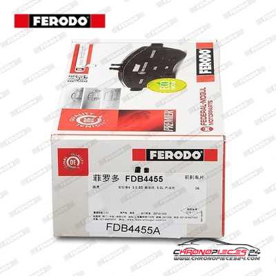 Achat de FERODO FDB4455 Kit de plaquettes de frein, frein à disque pas chères