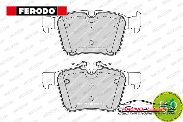 Achat de FERODO FDB4487 Kit de plaquettes de frein, frein à disque pas chères