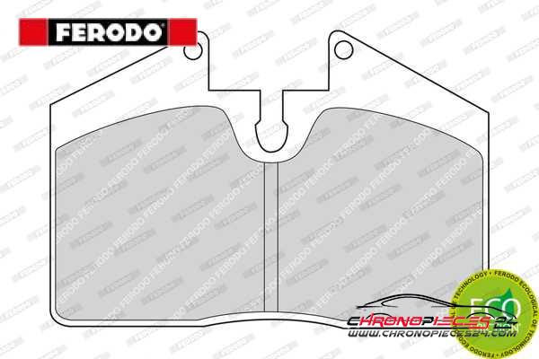 Achat de FERODO FDB451 Kit de plaquettes de frein, frein à disque pas chères