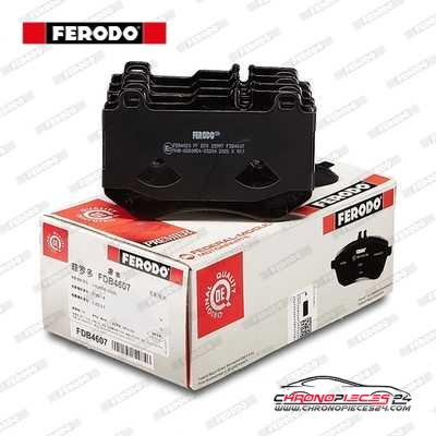 Achat de FERODO FDB4607 Kit de plaquettes de frein, frein à disque pas chères