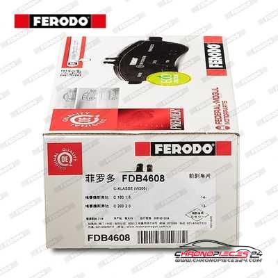 Achat de FERODO FDB4608 Kit de plaquettes de frein, frein à disque pas chères