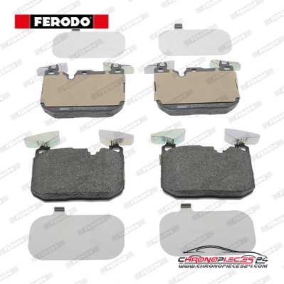 Achat de FERODO FDB4611 Kit de plaquettes de frein, frein à disque pas chères