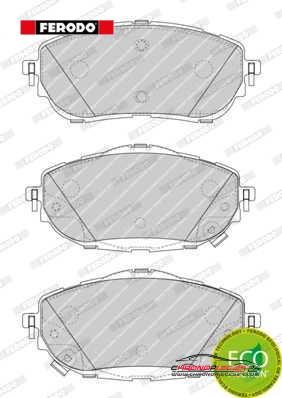 Achat de FERODO FDB4648 Kit de plaquettes de frein, frein à disque pas chères