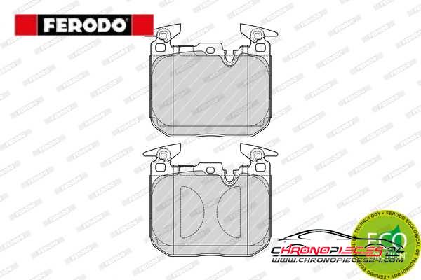 Achat de FERODO FDB4662 Kit de plaquettes de frein, frein à disque pas chères